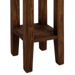 ΒΟΗΘΗΤΙΚΟ ΤΡΑΠΕΖΑΚΙ ΑΠΟ ΜΑΟΝΙ ΞΥΛΟ ΜΕ ΣΥΡΤΑΡΑΚΙ 25x25x66,5Υεκ.HM9484.01