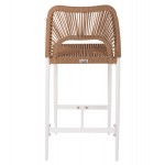 ΣΚΑΜΠΟ ΜΠΑΡ ΜΕΣ.ΥΨΟΥΣ NOJO HM5920.01 ΛΕΥΚΟ ΑΛΟΥΜΙΝΙΟ--ΜΠΕΖ ΣΥΝΘ.RATTAN 40x55.5x99Yεκ