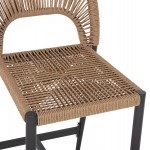 ΣΚΑΜΠΟ ΜΠΑΡ ΜΕΣ.ΥΨΟΥΣ NOJO HM5920.02 ΑΝΘΡΑΚΙ ΑΛΟΥΜΙΝΙΟ--ΜΠΕΖ ΣΥΝΘ.RATTAN 40x55.5x99Yεκ