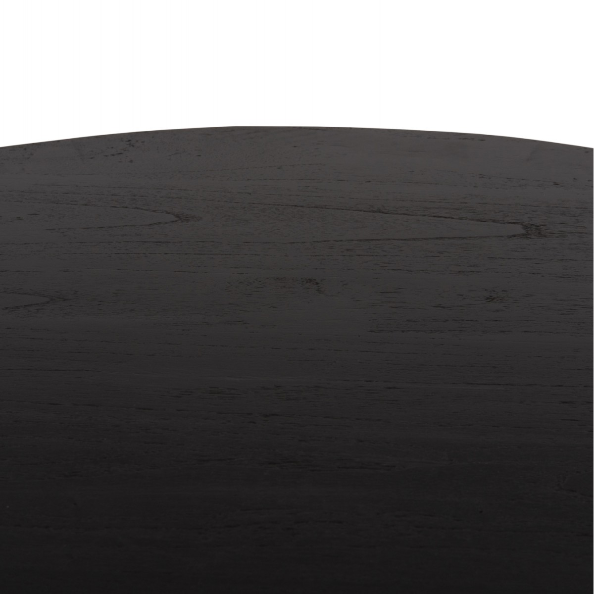 ΤΡΑΠΕΖΙ ΤΡΑΠΕΖΑΡΙΑΣ ΣΤΡΟΓΓΥΛΟ FRANTZ HM9388.02 ΜΑΣΙΦ ΞΥΛΟ MINDI BLACK Φ118x79Υεκ.