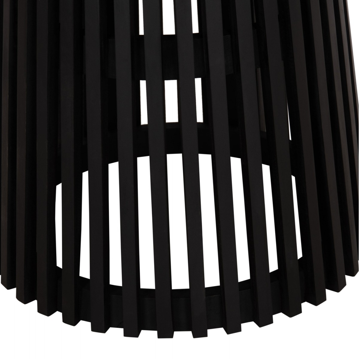 ΤΡΑΠΕΖΙ ΤΡΑΠΕΖΑΡΙΑΣ ΣΤΡΟΓΓΥΛΟ FRANTZ HM9388.02 ΜΑΣΙΦ ΞΥΛΟ MINDI BLACK Φ118x79Υεκ.