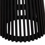 ΤΡΑΠΕΖΙ ΤΡΑΠΕΖΑΡΙΑΣ ΣΤΡΟΓΓΥΛΟ FRANTZ HM9388.02 ΜΑΣΙΦ ΞΥΛΟ MINDI BLACK Φ118x79Υεκ.