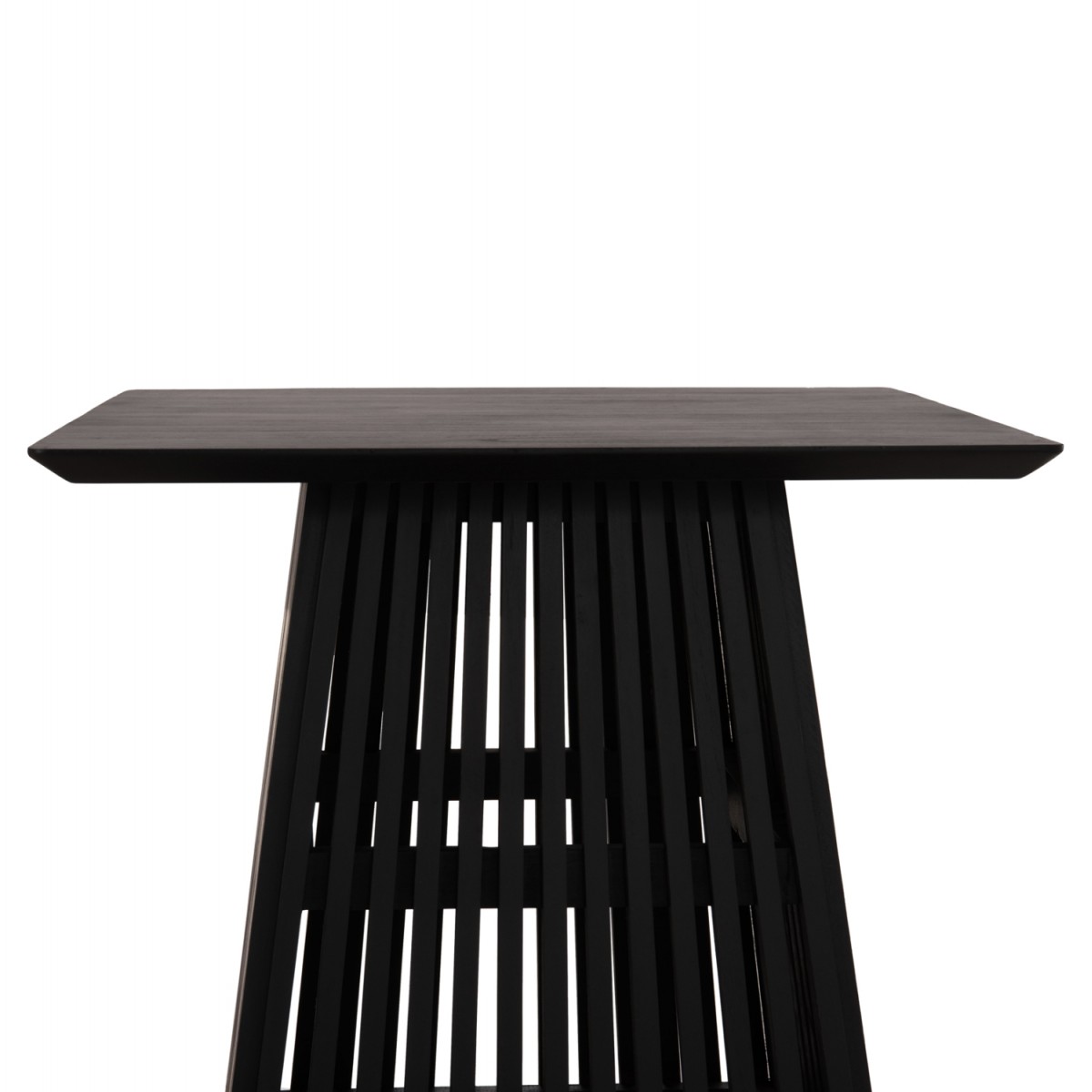 ΤΡΑΠΕΖΙ ΤΡΑΠΕΖΑΡΙΑΣ ΤΕΤΡΑΓΩΝΟ FRANTZ HM9458.02 MINDI ΞΥΛΟ ΜΑΥΡΟ 80x80x78Yεκ.