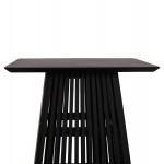 ΤΡΑΠΕΖΙ ΤΡΑΠΕΖΑΡΙΑΣ ΤΕΤΡΑΓΩΝΟ FRANTZ HM9458.02 MINDI ΞΥΛΟ ΜΑΥΡΟ 80x80x78Yεκ.