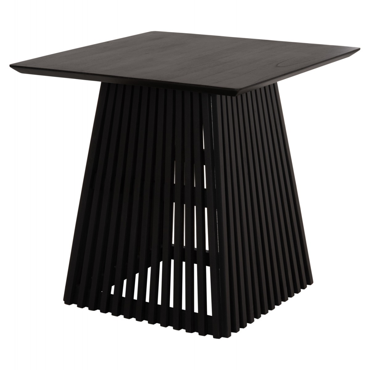 ΤΡΑΠΕΖΙ ΤΡΑΠΕΖΑΡΙΑΣ ΤΕΤΡΑΓΩΝΟ FRANTZ HM9458.02 MINDI ΞΥΛΟ ΜΑΥΡΟ 80x80x78Yεκ.