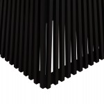 ΤΡΑΠΕΖΙ ΤΡΑΠΕΖΑΡΙΑΣ ΤΕΤΡΑΓΩΝΟ FRANTZ HM9458.02 MINDI ΞΥΛΟ ΜΑΥΡΟ 80x80x78Yεκ.