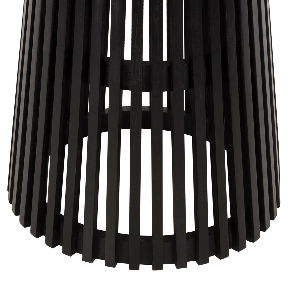 ΒΑΣΗ ΤΡΑΠΕΖΙΟΥ ΕΣΩΤΕΡΙΚΟΥ ΧΩΡΟΥ MINDI ΜΑΥΡΟ ΞΥΛΟ HM9459.02 Φ60x75,5Y εκ.