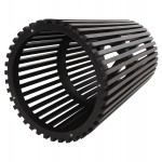 ΒΑΣΗ ΤΡΑΠΕΖΙΟΥ ΕΣΩΤΕΡΙΚΟΥ ΧΩΡΟΥ MINDI ΜΑΥΡΟ ΞΥΛΟ HM9459.02 Φ60x75,5Y εκ.