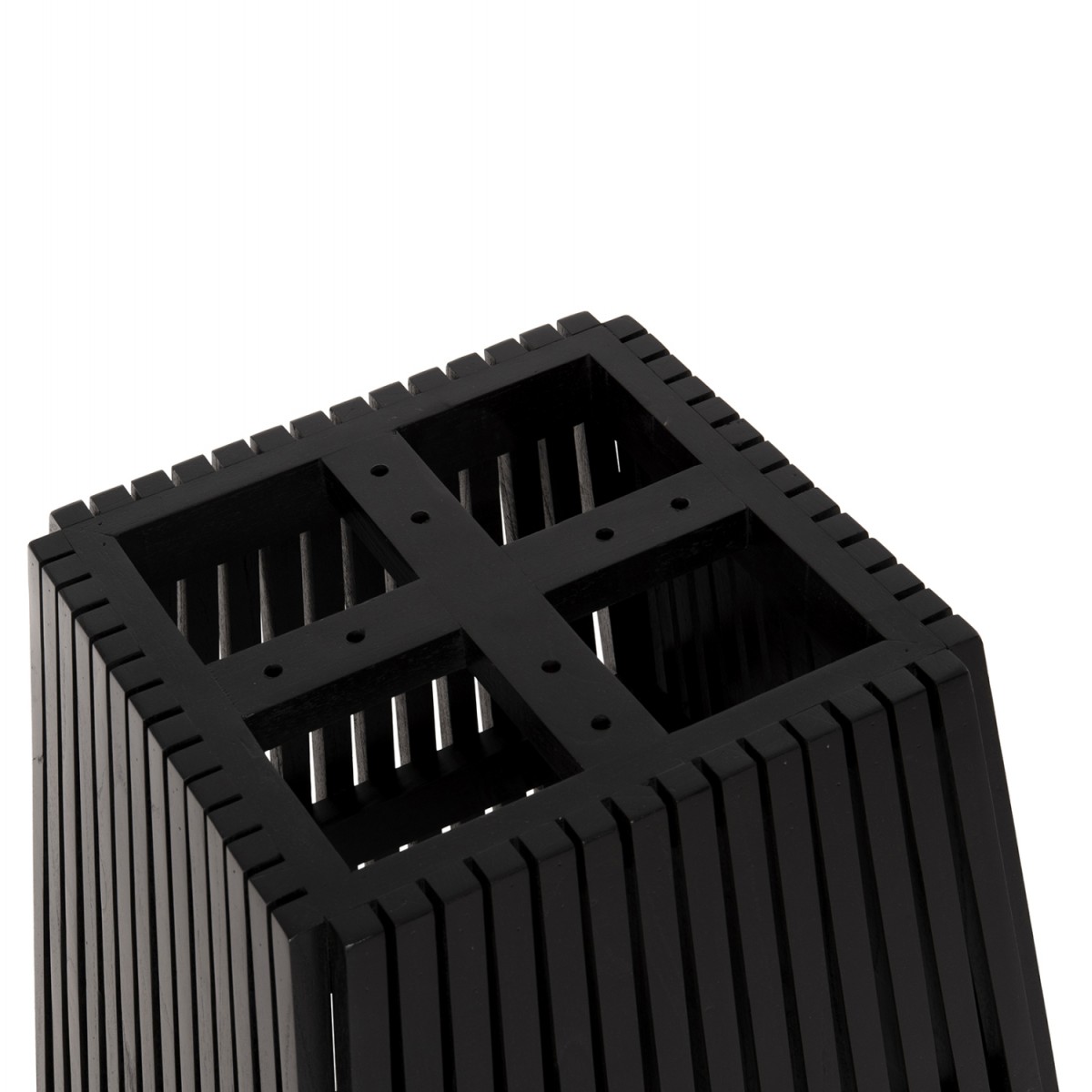 ΒΑΣΗ ΤΡΑΠΕΖΙΟΥ ΕΣΩΤ.ΧΩΡΟΥ ΤΕΤΡΑΓΩΝΗ FRANTZ HM9460.02 ΞΥΛΟ MINDI ΣΕ ΜΑΥΡΟ 60x60x75Y εκ.