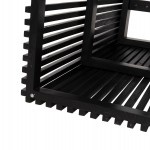 ΒΑΣΗ ΤΡΑΠΕΖΙΟΥ ΕΣΩΤ.ΧΩΡΟΥ ΤΕΤΡΑΓΩΝΗ FRANTZ HM9460.02 ΞΥΛΟ MINDI ΣΕ ΜΑΥΡΟ 60x60x75Y εκ.