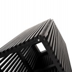 ΒΑΣΗ ΤΡΑΠΕΖΙΟΥ ΕΣΩΤ.ΧΩΡΟΥ ΤΕΤΡΑΓΩΝΗ FRANTZ HM9460.02 ΞΥΛΟ MINDI ΣΕ ΜΑΥΡΟ 60x60x75Y εκ.