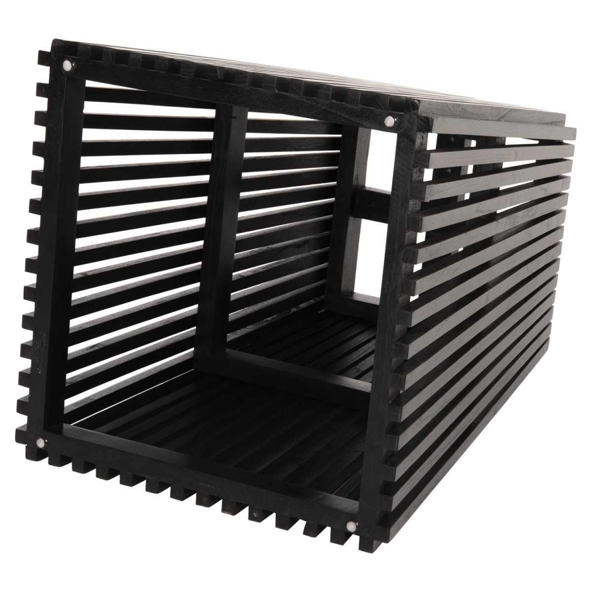 ΒΑΣΗ ΤΡΑΠΕΖΙΟΥ ΕΣΩΤ.ΧΩΡΟΥ ΤΕΤΡΑΓΩΝΗ FRANTZ HM9460.02 ΞΥΛΟ MINDI ΣΕ ΜΑΥΡΟ 60x60x75Y εκ.