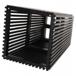 ΒΑΣΗ ΤΡΑΠΕΖΙΟΥ ΕΣΩΤ.ΧΩΡΟΥ ΤΕΤΡΑΓΩΝΗ FRANTZ HM9460.02 ΞΥΛΟ MINDI ΣΕ ΜΑΥΡΟ 60x60x75Y εκ.