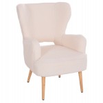 ΜΠΕΡΖΕΡΑ ΠΟΛΥΘΡΟΝΑ MYLIE ΛΕΥΚΟ ΜΠΟΥΚΛΕ HM8394.23 66x76x90Υ εκ.