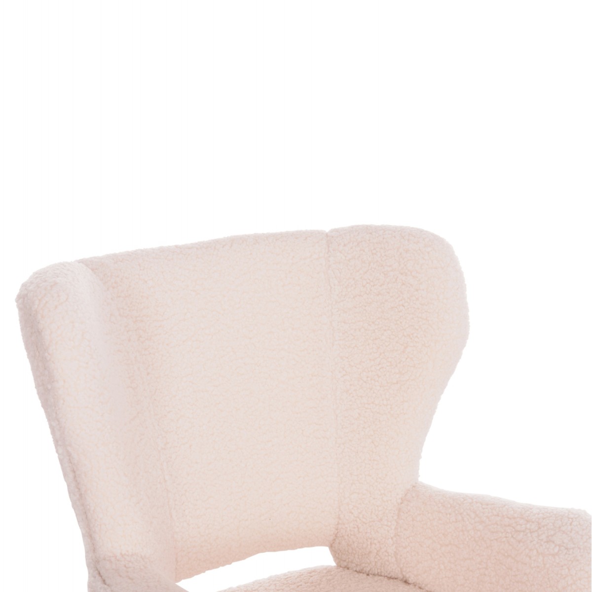 ΜΠΕΡΖΕΡΑ ΠΟΛΥΘΡΟΝΑ MYLIE ΛΕΥΚΟ ΜΠΟΥΚΛΕ HM8394.23 66x76x90Υ εκ.