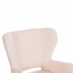 ΜΠΕΡΖΕΡΑ ΠΟΛΥΘΡΟΝΑ MYLIE ΛΕΥΚΟ ΜΠΟΥΚΛΕ HM8394.23 66x76x90Υ εκ.