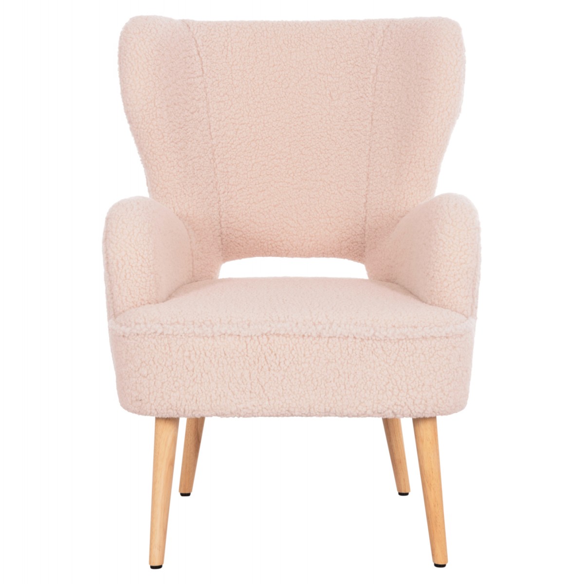 ΜΠΕΡΖΕΡΑ ΠΟΛΥΘΡΟΝΑ MYLIE ΜΠΟΥΚΛΕ ΥΦΑΣΜΑ ΕΚΡΟΥ HM8394.20 66x76x90Υ εκ.