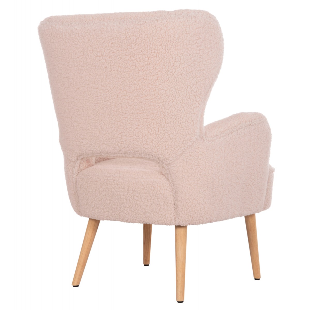 ΜΠΕΡΖΕΡΑ ΠΟΛΥΘΡΟΝΑ MYLIE ΜΠΟΥΚΛΕ ΥΦΑΣΜΑ ΕΚΡΟΥ HM8394.20 66x76x90Υ εκ.