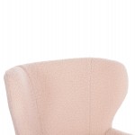 ΜΠΕΡΖΕΡΑ ΠΟΛΥΘΡΟΝΑ MYLIE ΜΠΟΥΚΛΕ ΥΦΑΣΜΑ ΕΚΡΟΥ HM8394.20 66x76x90Υ εκ.