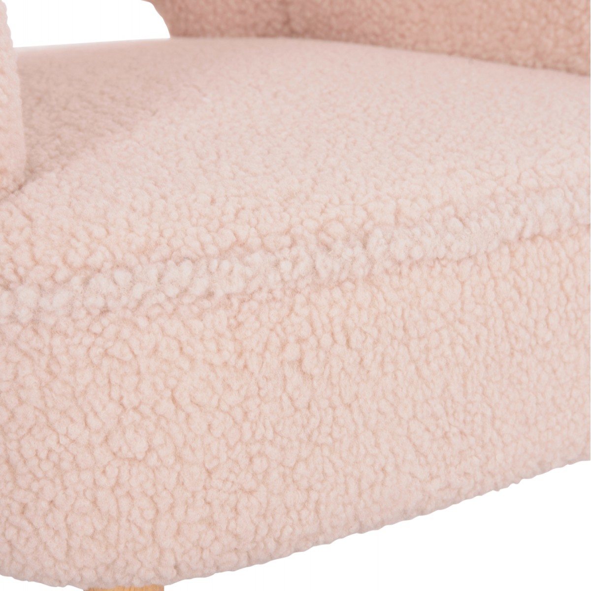 ΜΠΕΡΖΕΡΑ ΠΟΛΥΘΡΟΝΑ MYLIE ΜΠΟΥΚΛΕ ΥΦΑΣΜΑ ΕΚΡΟΥ HM8394.20 66x76x90Υ εκ.