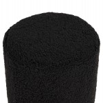 ΣΚΑΜΠΟ LEVY HM8408.24 ΜΠΟΥΚΛΕ ΥΦΑΣΜΑ ΜΑΥΡΟ ΜΕ ΧΡΥΣΗ ΒΑΣΗ Φ35x42Υ εκ.