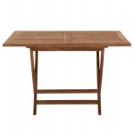 ΤΡΑΠΕΖΙ ΤΡΑΠΕΖΑΡΙΑΣ KENDALL ΠΤΥΣΣΟΜΕΝΟ HM9542 TEAK ΣΕ ΦΥΣΙΚΟ ΧΡΩΜΑ 120x80x75Yεκ.