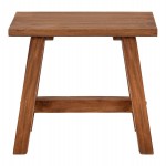 ΤΡΑΠΕΖΑΚΙ ΒΟΗΘΗΤΙΚΟ RANCH HM7902 ΑΠΟ ΞΥΛΟ ΜΑΟΝΙ ΣΕ ΦΥΣΙΚΟ ΧΡΩΜΑ 49,5x24,5x45,5Y εκ.