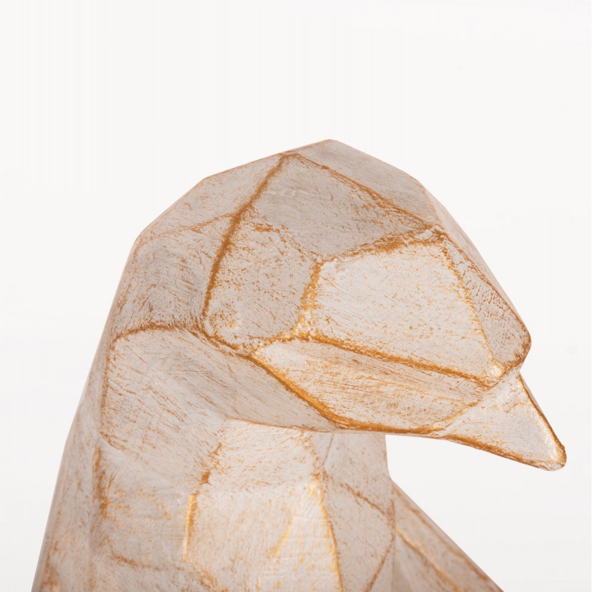 ΔΙΑΚΟΣΜΗΤΙΚΟ ΔΑΠΕΔΟΥ PENGUIN HM7916 GRC ΣΕ ΛΕΥΚΗ ΠΑΤΙΝΑ ΜΕ ΧΡΥΣΕΣ ΛΕΠΤΟΜΕΡΕΙΕΣ 45x45x100Υεκ.