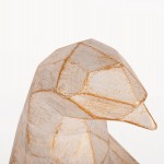 ΔΙΑΚΟΣΜΗΤΙΚΟ ΔΑΠΕΔΟΥ PENGUIN HM7916 GRC ΣΕ ΛΕΥΚΗ ΠΑΤΙΝΑ ΜΕ ΧΡΥΣΕΣ ΛΕΠΤΟΜΕΡΕΙΕΣ 45x45x100Υεκ.