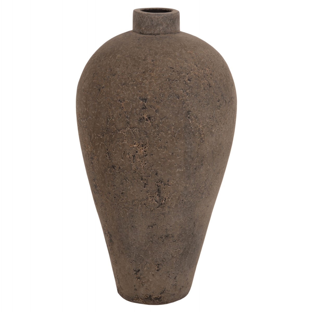 ΔΙΑΚΟΣΜΗΤΙΚΟ ΒΑΖΟ ΔΑΠΕΔΟΥ ZATI HM7930 ΤΕΡΑΚΟΤΑ ΣΕ ΓΚΡΙ ΑΠΟΧΡΩΣΗ Φ40x80Υ εκ.