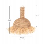 ΦΩΤΙΣΤΙΚΟ ΟΡΟΦΗΣ ΚΡΕΜΑΣΤΟ ΜΕ ΚΡΟΣΙΑ HM7856 ΙΝΕΣ ΦΟΙΝΙΚΑ ΑΠΟΞΗΡΑΜΕΝΕΣ Φ52,5x55,5Yεκ