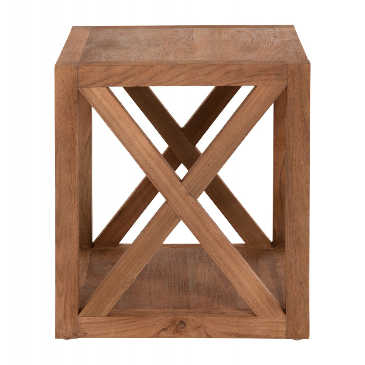 ΒΟΗΘΗΤΙΚΟ ΤΡΑΠΕΖΑΚΙ NYM HM7941 ΜΕ ΧΩΡΟ ΑΠΟΘΗΚΕΥΣΗΣ-ΞΥΛΟ ΤΕΑΚ 45,5x45,5x52Υ εκ.