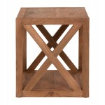 ΒΟΗΘΗΤΙΚΟ ΤΡΑΠΕΖΑΚΙ NYM HM7941 ΜΕ ΧΩΡΟ ΑΠΟΘΗΚΕΥΣΗΣ-ΞΥΛΟ ΤΕΑΚ 45,5x45,5x52Υ εκ.