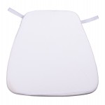 ΜΑΞΙΛΑΡΙ TIFFANYS HM8058.41FC ΜΕ ΥΦΑΣΜΑ WATER REPELLENT ΛΕΥΚΟ 43,5x40x3Υεκ.