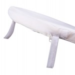 ΜΑΞΙΛΑΡΙ TIFFANYS HM8058.41FC ΜΕ ΥΦΑΣΜΑ WATER REPELLENT ΛΕΥΚΟ 43,5x40x3Υεκ.