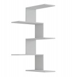 ΕΠΙΤΟΙΧΙΑ ΡΑΦΙΕΡΑ RORY HM8931.11 ΜΕΛΑΜΙΝΗ ΣΕ ΛΕΥΚΟ 22x51,5x109Υ εκ.