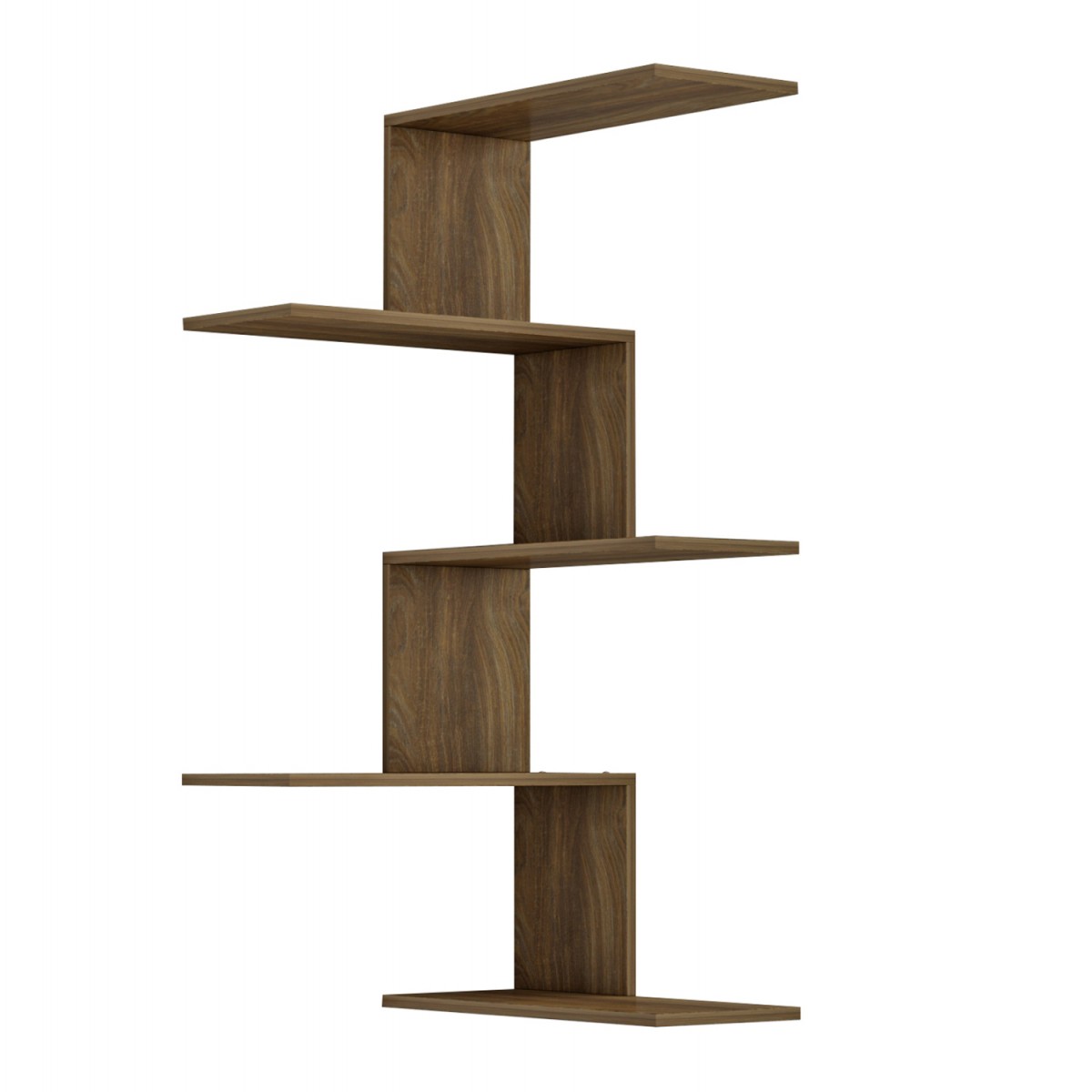 ΕΠΙΤΟΙΧΙΑ ΡΑΦΙΕΡΑ RORY HM8931.12 ΜΕΛΑΜΙΝΗ ΣΕ ΣΚΟΥΡΟ ΦΥΣΙΚΟ 22x51,5x109Υ εκ.