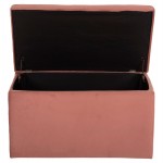 ΣΚΑΜΠΟ-ΜΠΑΟΥΛΟ ΜΕ ΑΠΟΘΗΚΕΥΤΙΚΟ ΧΩΡΟ PUNK HM279.12 ΣΑΠΙΟ ΜΗΛΟ ΒΕΛΟΥΔΟ 90x50x52Υεκ