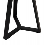 ΒΟΗΘΗΤΙΚΟ ΤΡΑΠΕΖΑΚΙ ROCKET HM9587.02 MDF ΓΚΡΙ ΜΑΡΜΑΡΟ-ΜΑΥΡΗ ΜΕΤΑΛΛΙΚΗ ΒΑΣΗ Φ45x55Υεκ.