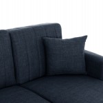 ΚΑΝΑΠΕΣ ΚΡΕΒΑΤΙ GHUFRAN ΓΩΝΙΑ ΑΝΑΣΤΡΕΨΙΜΗ ΜΠΛΕ HM3244.07 ΜΕ ΑΠΟΘΗΚΕΤΙΚΟ ΧΩΡΟ 202x140x78Yεκ.