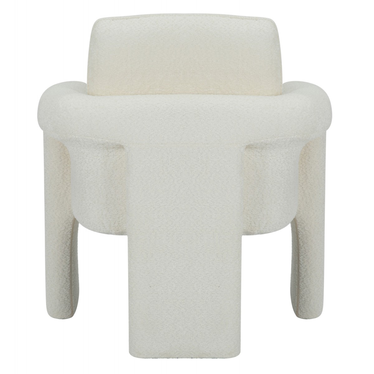 ΠΟΛΥΘΡΟΝΑ CRUSHER HM9681.04 ΛΕΥΚΟ ΜΠΟΥΚΛΕ ΥΦΑΣΜΑ-ΜΕΤΑΛΛΙΚΟΣ ΣΚΕΛΕΤΟΣ 82x78x87Υεκ.