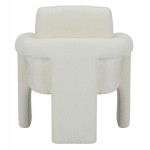 ΠΟΛΥΘΡΟΝΑ CRUSHER HM9681.04 ΛΕΥΚΟ ΜΠΟΥΚΛΕ ΥΦΑΣΜΑ-ΜΕΤΑΛΛΙΚΟΣ ΣΚΕΛΕΤΟΣ 82x78x87Υεκ.