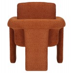 ΠΟΛΥΘΡΟΝΑ CRUSHER HM9681.05 ΠΟΡΤΟΚΑΛΙ ΜΠΟΥΚΛΕ ΥΦΑΣΜΑ-ΜΕΤΑΛΛΙΚΟΣ ΣΚΕΛΕΤΟΣ 82x78x87Υεκ.