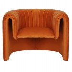 ΠΟΛΥΘΡΟΝΑ RIKER HM9682.05 ΜΕΤΑΛΛΙΚΟΣ ΣΚΕΛΕΤΟΣ-ΠΟΡΤΟΚΑΛΙ ΒΕΛΟΥΔΟ 92x74x69Υεκ.