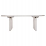 ΤΡΑΠΕΖΙ ΣΑΛΟΝΙΟΥ ΟΒΑΛ HONKY HM9691 ΜΑΣΙΦ ΞΥΛΟ MANGO ΣΕ ΛΕΥΚΟ 120x60x40Yεκ.