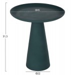 ΒΟΗΘΗΤΙΚΟ ΤΡΑΠΕΖΑΚΙ DELCON HM4246.03 ΜΕΤΑΛΛΟ ΣΕ ΠΡΑΣΙΝΟ Φ45x51,5Υεκ.