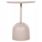 ΤΡΑΠΕΖΙ ΒΟΗΘΗΤΙΚΟ ΣΤΡΟΓΓΥΛΟ DELBEL HM4265.10 ΜΕΤΑΛΛΟ ΣΕ ΕΚΡΟΥ Φ45,5x58,5 εκ.