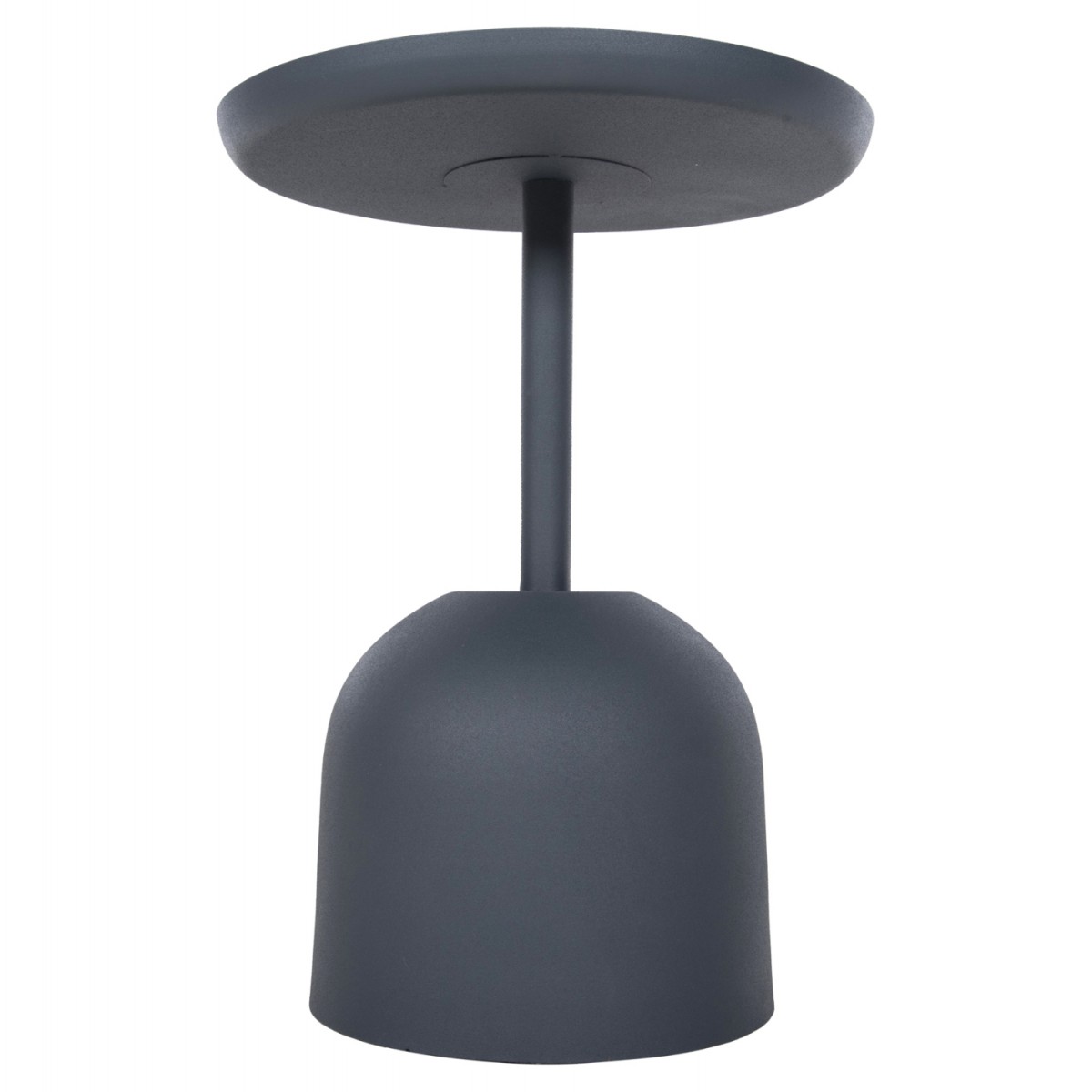 ΤΡΑΠΕΖΙ ΒΟΗΘΗΤΙΚΟ ΣΤΡΟΓΓΥΛΟ DELBEL HM4261.05 ΜΕΤΑΛΛΟ ΜΠΛΕ ΣΚΟΥΡΟ Φ39,5x53,5Υ εκ.