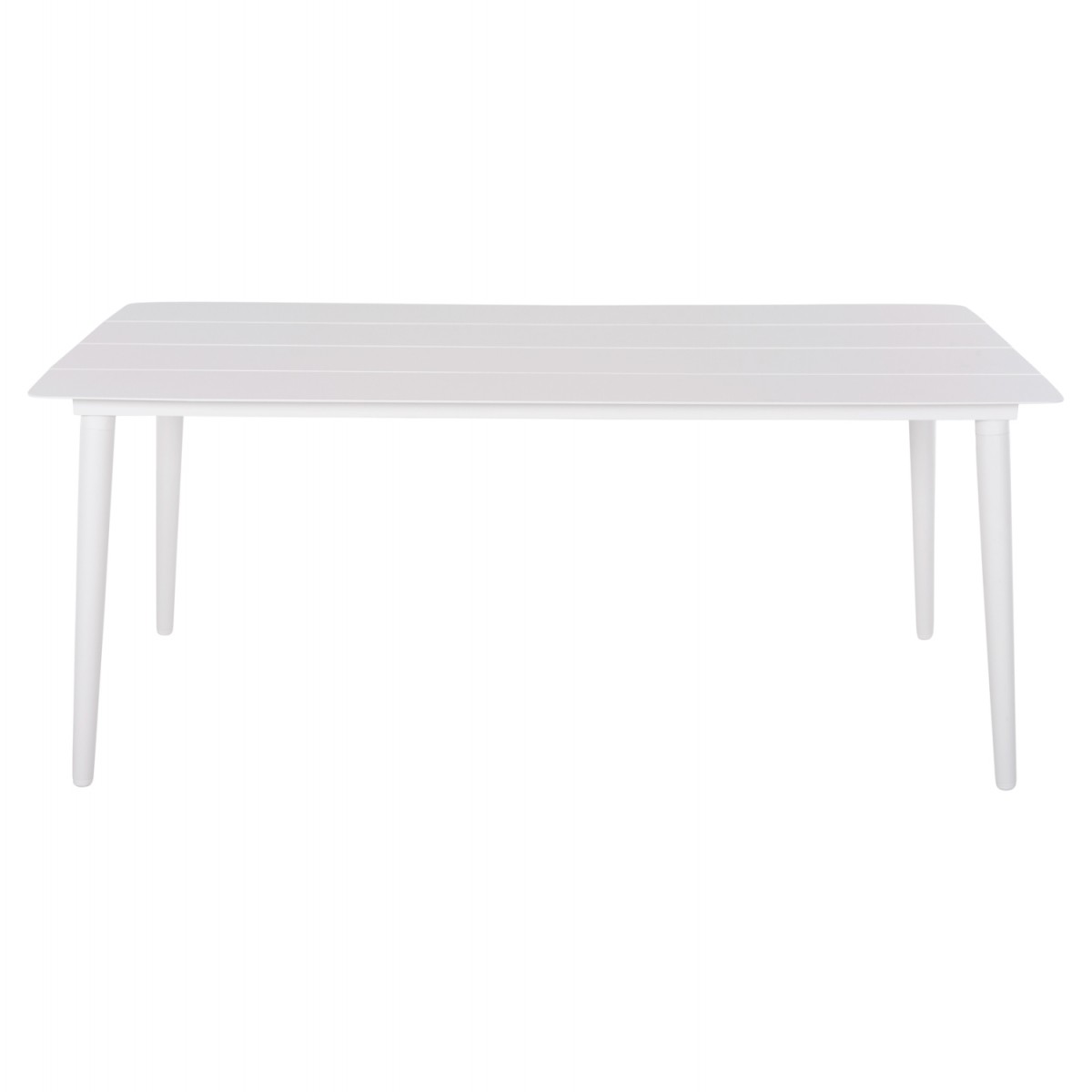 ΤΡΑΠΕΖΙ ΑΛΟΥΜΙΝΙΟΥ ΟΡΘΟΓΩΝΙΟ JEROM HM6058.01 ΛΕΥΚΟ 180X90X74Υεκ.