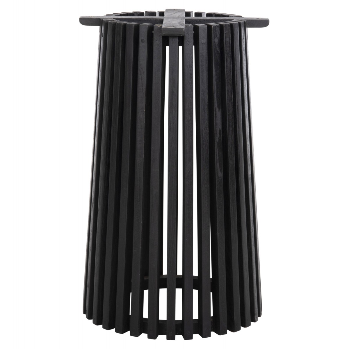 ΒΑΣΗ ΤΡΑΠΕΖΙΟΥ ΕΣΩΤ.ΧΩΡΟΥ ΣΤΡΟΓΓΥΛΗ FRANTZ HM9459.12 MINDI ΞΥΛΟ ΣΕ ΜΑΥΡΟ ΧΡΩΜΑ Φ60x74Yεκ.